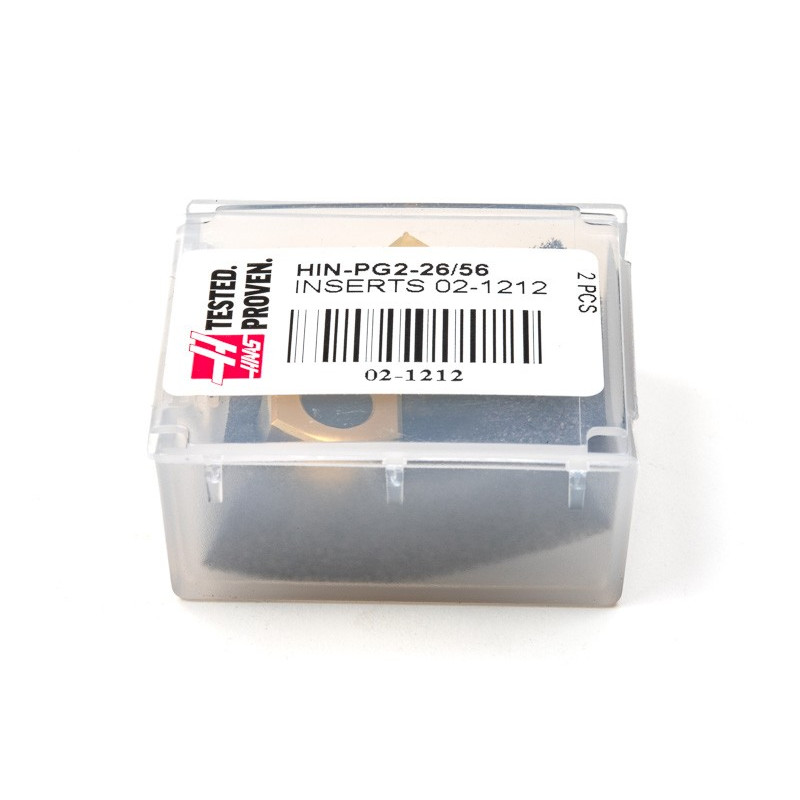 HIN-PG2, 26 - 56 Teeth GT® Synchronous Pulley Insert, 40 Tooth Profile, 2mm Pitch, Size 10, TiN Coated - Pack of 2