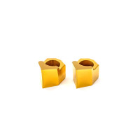 HIN-PG2, вставка синхронного шківа GT® 57-150 зубів, профіль 100 зубів, крок 2 мм, розмір 10, покриття TiN - упаковка з 2 штук