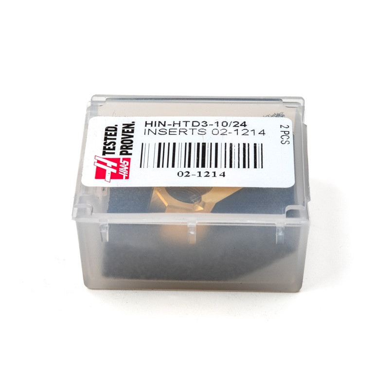 HIN-HTD3, 10 - 24 Teeth HTD® Synchronous Pulley Insert, 16 Tooth Profile, 3mm Pitch, Size 10, TiN Coated - Pack of 2