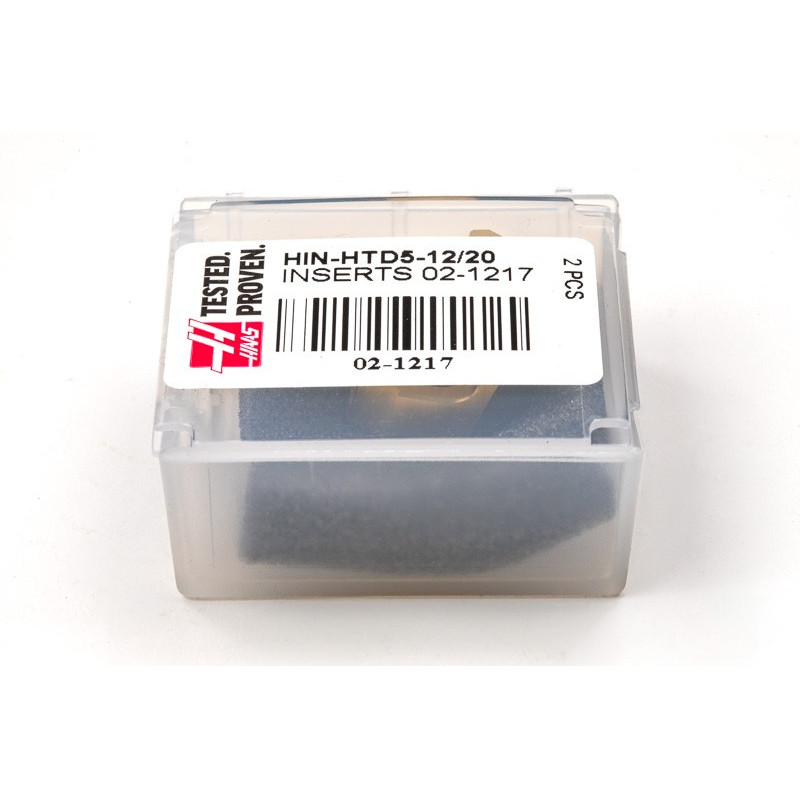 HIN-HTD5, 12 - 20 Teeth HTD® Synchronous Pulley Insert, 16 Tooth Profile, 5mm Pitch, Size 10, TiN Coated - Pack of 2