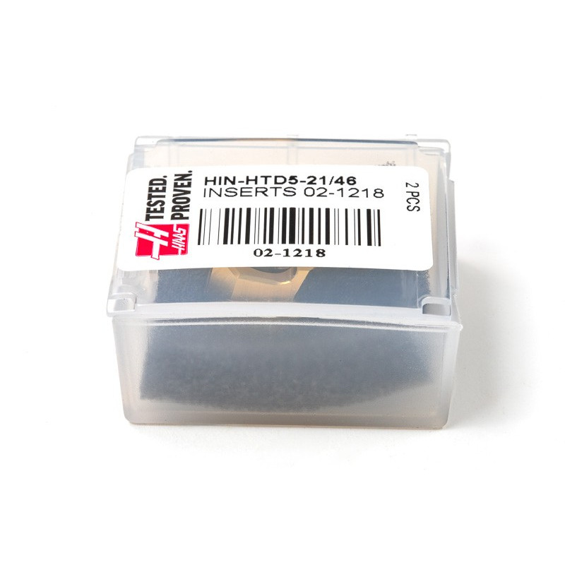 HIN-HTD5, 21 - 46 Teeth HTD® Synchronous Pulley Insert, 32 Tooth Profile, 5mm Pitch, Size 10, TiN Coated - Pack of 2