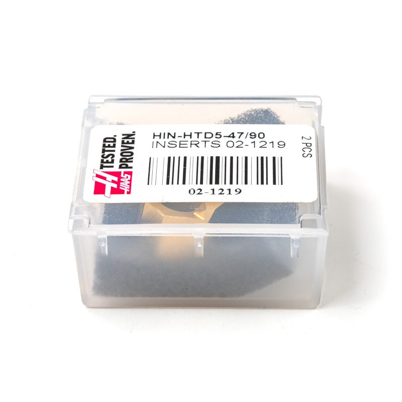 HIN-HTD5, 47 - 90 Teeth HTD® Synchronous Pulley Insert, 68 Tooth Profile, 5mm Pitch, Size 10, TiN Coated - Pack of 2