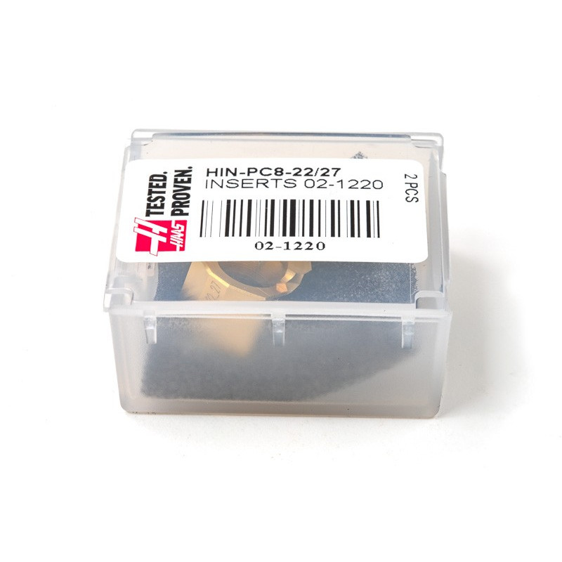 HIN-PC8, 22 - 27 Teeth GT® Synchronous Pulley Insert, 24 Tooth Profile, 8mm Pitch, Size 10, TiN Coated - Pack of 2