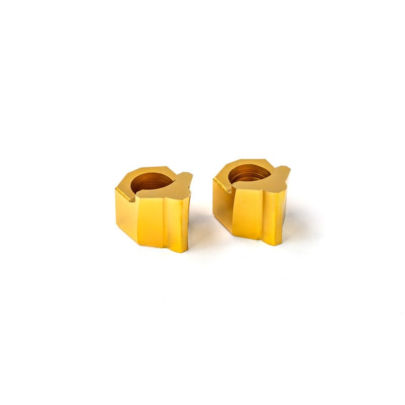 HIN-PC8, 28 - 37 Teeth GT® Synchronous Pulley Insert, 32 Tooth Profile, 8mm Pitch, Size 10, TiN Coated - Pack of 2