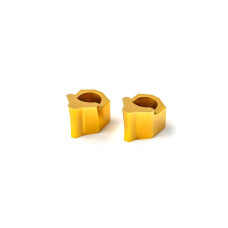 HIN-PC8, вставка синхронного шківа GT® 38-58 зубів, профіль 48 зубів, крок 8 мм, розмір 10, покриття TiN - упаковка з 2 штук