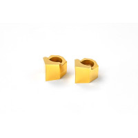 HIN-MXL, вставка синхронного шківа MXL, 10–24 зуби, профіль 16 зубів, крок 0,08 дюйма, розмір 10, покриття TiN – упаковка з 2 штук