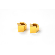 HIN-MXL, вставка синхронного шківа MXL, 10–24 зуби, профіль 16 зубів, крок 0,08 дюйма, розмір 10, покриття TiN – упаковка з 2 штук