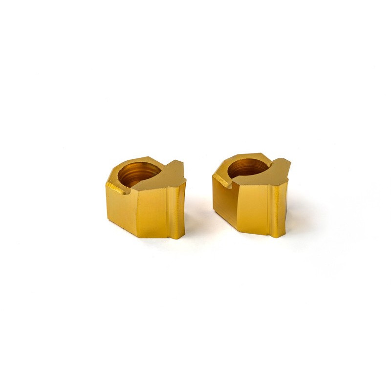 HIN-L, вставка синхронного шківа L, 10-15 зубців, профіль 12 зубців, крок 3/8 дюйма, розмір 10, покриття TiN - упаковка з 2 штук