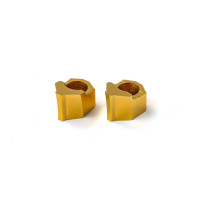 HIN-L, вставка синхронного шківа L, 36-72 зуби, профіль 54 зуби, крок 3/8 дюйма, розмір 10, покриття TiN - упаковка з 2 штук