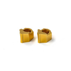 HIN-L, вставка синхронного шківа L, 36-72 зуби, профіль 54 зуби, крок 3/8 дюйма, розмір 10, покриття TiN - упаковка з 2 штук