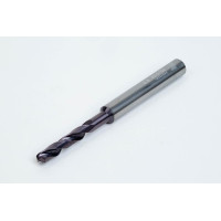 Твердосплавне свердло Ø 3,9 мм, хвостовик 6 мм x кут вершини 140° x спіраль 30°, 3XD, 2 канавки, покриття TiAlN, GP