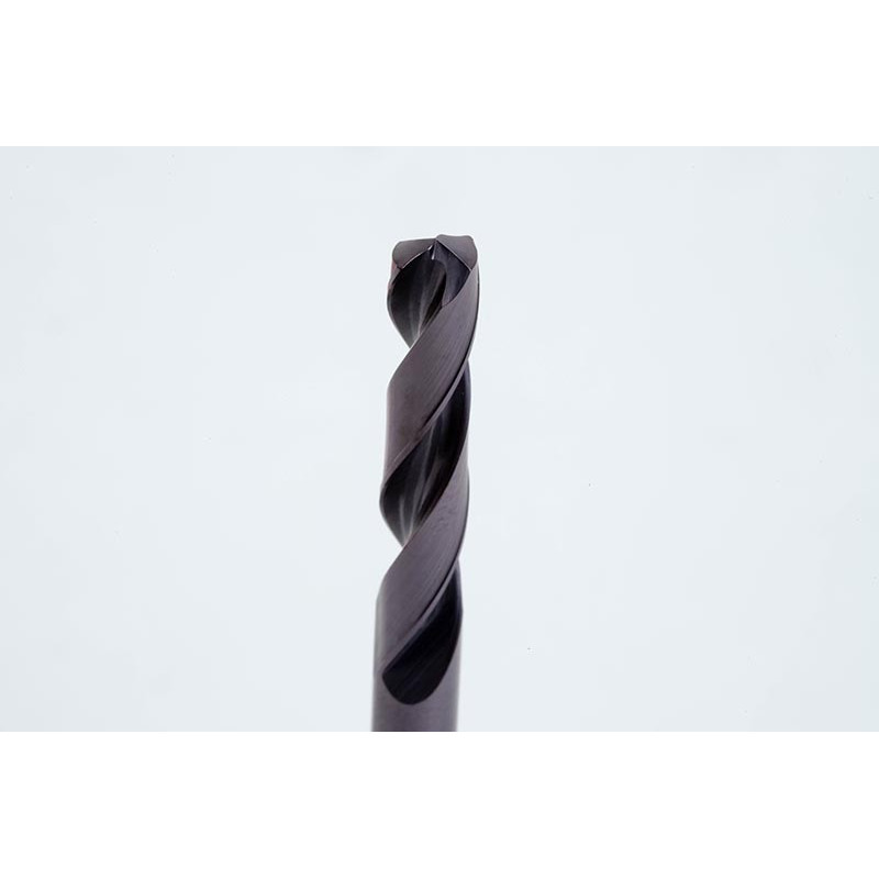 3.9mm Ø Carbide Drill, 6mm Shank x 140° Point Angle x 30° Helix, 3XD, 2 Flute, TiAlN Coated, GP