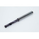 4.3mm Ø Carbide Drill, 6mm Shank x 140° Point Angle x 30° Helix, 3XD, 2 Flute, TiAlN Coated, GP