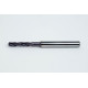 4.3mm Ø Carbide Drill, 6mm Shank x 140° Point Angle x 30° Helix, 3XD, 2 Flute, TiAlN Coated, GP