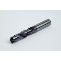 Твердосплавне свердло Ø 13,7 мм, хвостовик 14 мм x кут вершини 140° x спіраль 30°, 3XD, 2 канавки, покриття TiAlN, GP