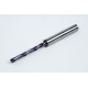 3.3mm Ø Carbide Drill, 6mm Shank x 140° Point Angle x 30° Helix, 8XD, 2 Flute, TiAlN Coated, GP, TSC