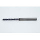 3.3mm Ø Carbide Drill, 6mm Shank x 140° Point Angle x 30° Helix, 8XD, 2 Flute, TiAlN Coated, GP, TSC