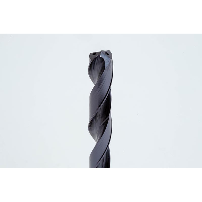 Твердосплавне свердло Ø 9,4 мм, хвостовик 10 мм x кут вістря 140° x спіраль 30°, 8XD, 2 канавки, покриття TiAlN, GP, TSC