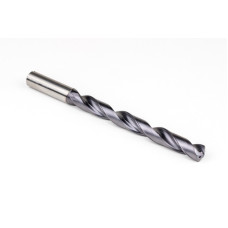 Твердосплавне свердло Ø 13,7 мм, хвостовик 14 мм x кут вершини 140° x спіраль 30°, 8XD, 2 канавки, покриття TiAlN, GP, TSC