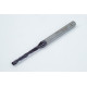 2.3mm Ø Carbide Drill, 4mm Shank x 140° Point Angle x 30° Helix, 5XD, 2 Flute, TiAlN Coated, GP, TSC