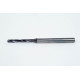 2.7mm Ø Carbide Drill, 4mm Shank x 140° Point Angle x 30° Helix, 5XD, 2 Flute, TiAlN Coated, GP, TSC
