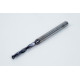 2.8mm Ø Carbide Drill, 4mm Shank x 140° Point Angle x 30° Helix, 5XD, 2 Flute, TiAlN Coated, GP, TSC