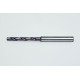 3.9mm Ø Carbide Drill, 6mm Shank x 140° Point Angle x 30° Helix, 5XD, 2 Flute, TiAlN Coated, GP, TSC