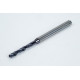 2.8mm Ø Carbide Drill, 4mm Shank x 140° Point Angle x 30° Helix, 5XD, 2 Flute, TiAlN Coated, Inox / SS, TSC