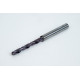 4.3mm Ø Carbide Drill, 6mm Shank x 140° Point Angle x 30° Helix, 5XD, 2 Flute, TiAlN Coated, Inox / SS, TSC