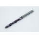 5.2mm Ø Carbide Drill, 6mm Shank x 140° Point Angle x 30° Helix, 5XD, 2 Flute, TiAlN Coated, Inox / SS, TSC