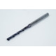 2.8mm Ø Carbide Drill, 4mm Shank x 140° Point Angle x 30° Helix, 8XD, 2 Flute, TiAlN Coated, Inox / SS, TSC