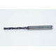3.3mm Ø Carbide Drill, 6mm Shank x 140° Point Angle x 30° Helix, 8XD, 2 Flute, TiAlN Coated, Inox / SS, TSC