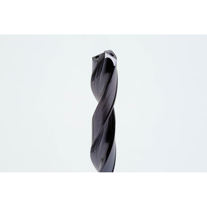 Твердосплавне свердло Ø 6,7 мм, хвостовик 8 мм x кут вістря 140° x спіраль 30°, 8XD, 2 канавки, покриття TiAlN, нержавіюча сталь / нержавіюча сталь, TSC