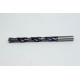 13.7mm Ø Carbide Drill, 14mm Shank x 140° Point Angle x 30° Helix, 8XD, 2 Flute, TiAlN Coated, Inox / SS, TSC