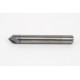 10mm Dia. 45° Carbide Chamfer Mill, 2 Flute, TiCN Coated, 5mm LOC x 75mm Overall Length, HSAM1