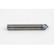 10mm Dia. 45° Carbide Chamfer Mill, 2 Flute, TiCN Coated, 5mm LOC x 75mm Overall Length, HSAM1