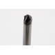 6mm Dia. 45° Carbide Chamfer Mill, 4 Flute, TiAlN Coated, 3mm LOC x 60mm Overall Length, HSPM1
