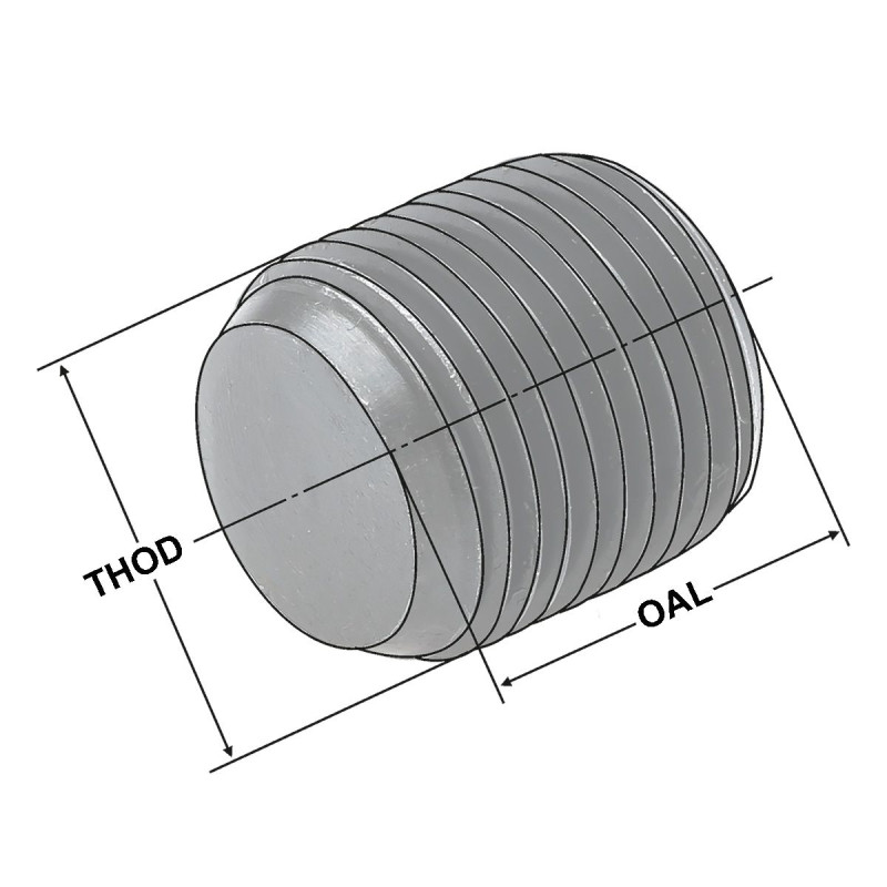 Clamping screws M12 x 10 for VDI toolholders E2