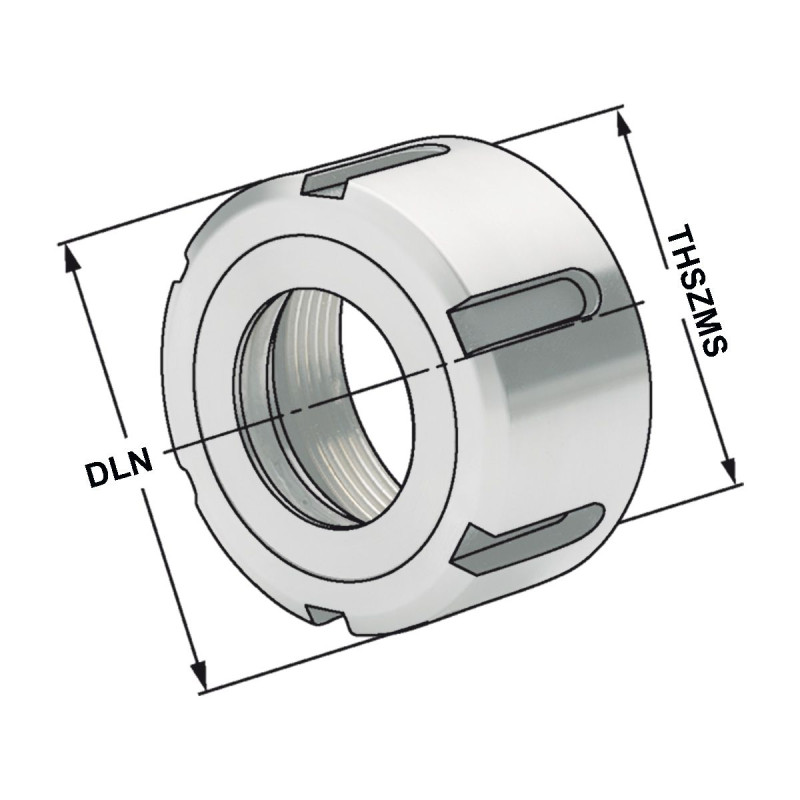 Clamping nut OZ 25 | 2-25 | ball bearing