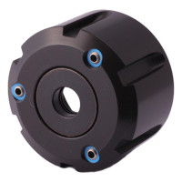 Clamping nut for sealing discs ER 40 | 3-32 | with spray nozzles