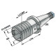 Quick change tapping chuck SK 30 - M3-M14 - size 1 301.16.12