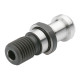 Pull studs M12 DIN 69872 A with drill through, without O-ring