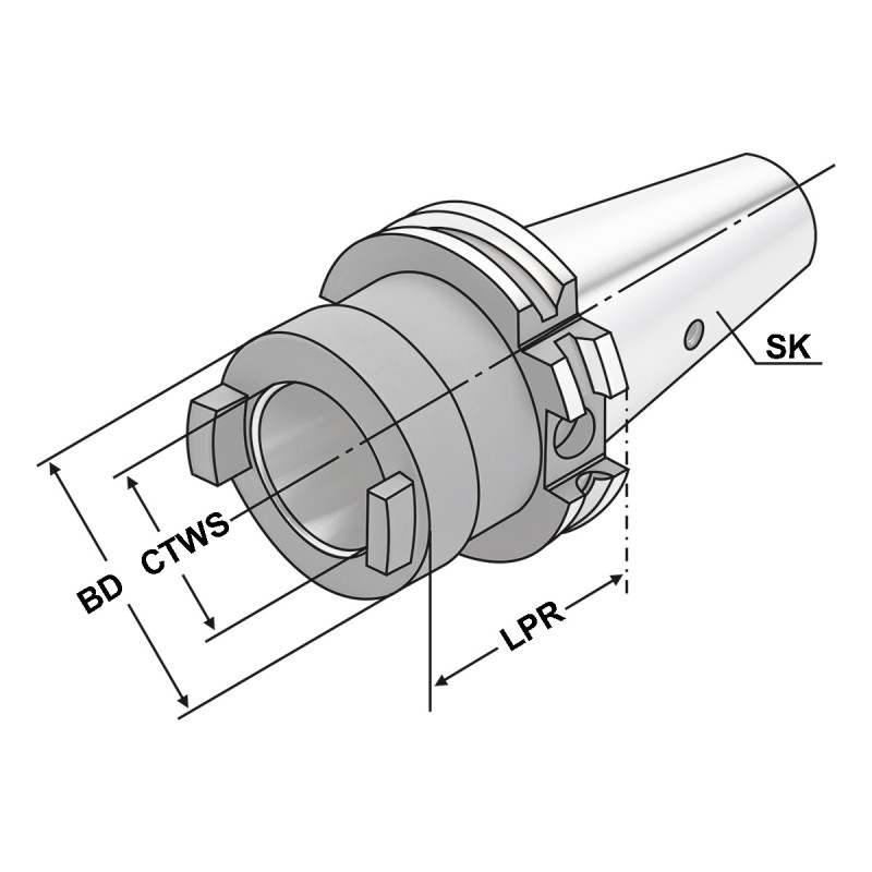 Adapters SK to SK SK 40 - SK 40 - 100