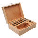 Collet sets 415E (OZ16; 15 parts) in wooden boxes DIN 6388 (ISO 10897)