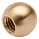 Ball sprayer nozzle (brass) thread M6 | Ø 12 mm
