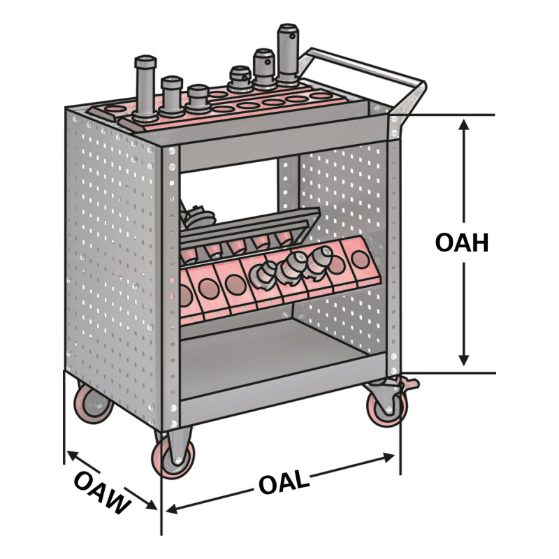 Tool trolley | SK30 SK/ISO/BT/CAT 30