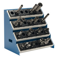 Bench stand for CNC toolholders - 4 magazines 575 x 375 x 525 - for E1, E2 and E3
