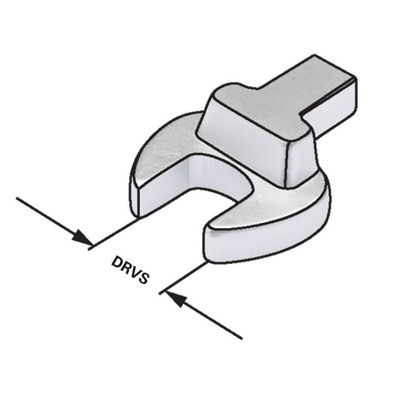 Wrench inserts for ER20 clamping nuts with hexagon | SW30