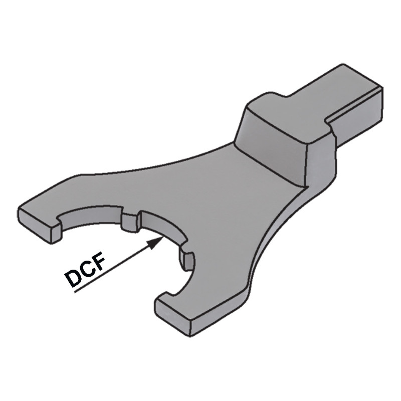 Wrench inserts for ER25 clamping nuts