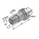 Быстросменный резьбонарезной патрон HSK 63 - M5-M22 - size 2 A63.16.20